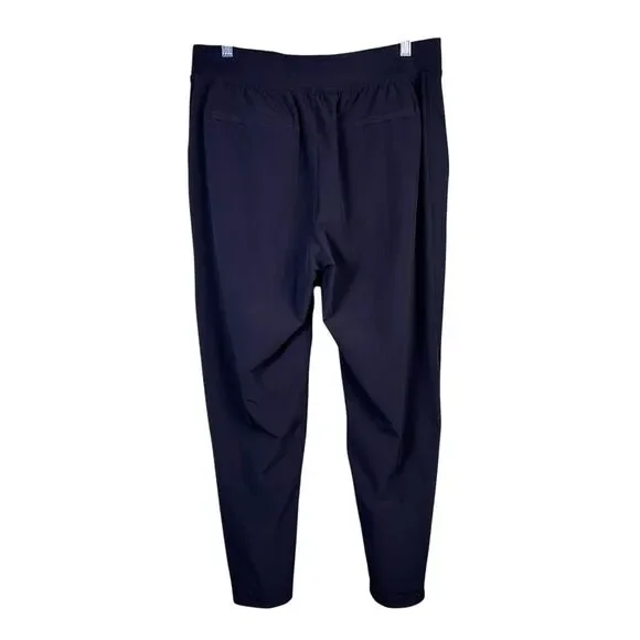 Athleta Brooklyn Mid Rise Ankle Pant Black Size 10 Pull On Athleisure - Picture 2 of 9